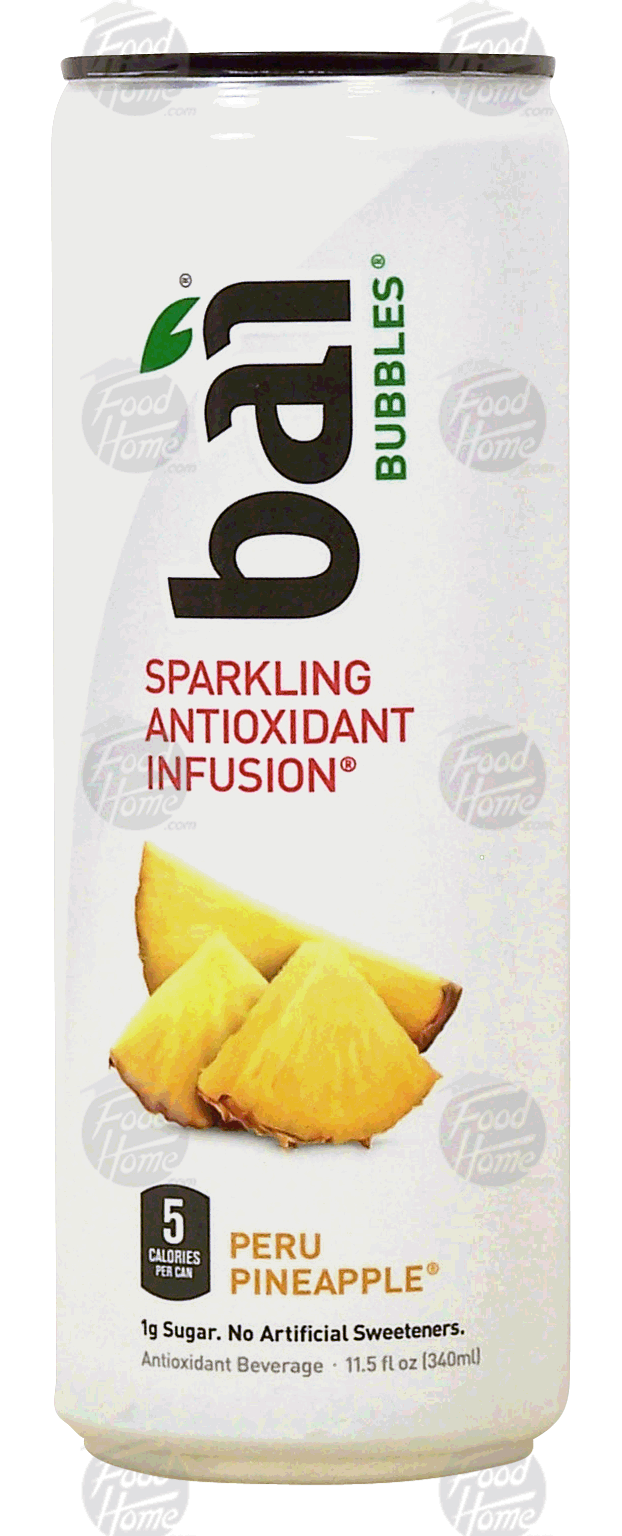 bai Sparkling Antioxidant Infusion peru pineapple beverage, 1% juice Full-Size Picture